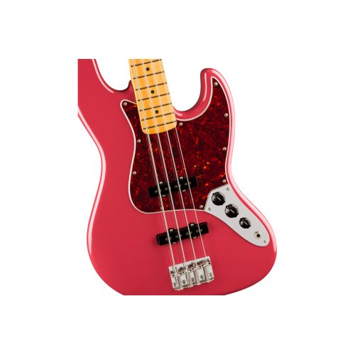 Бас-гитара FENDER AMERICAN PROFESSIONAL CLASSIC JAZZ BASS FADED DAKOTA RED